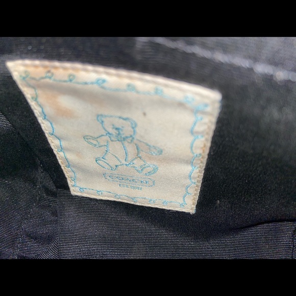 black signature C Coach diaper bag - Picture 2 of 3